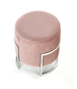 Pufa Darbi różowa jasna