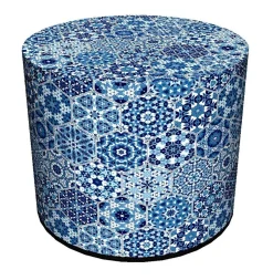 Pufa dekoracyjna Blue