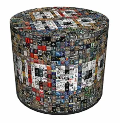 Pufa dekoracyjna Eldo