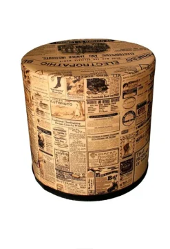 Pufa dekoracyjna The Times