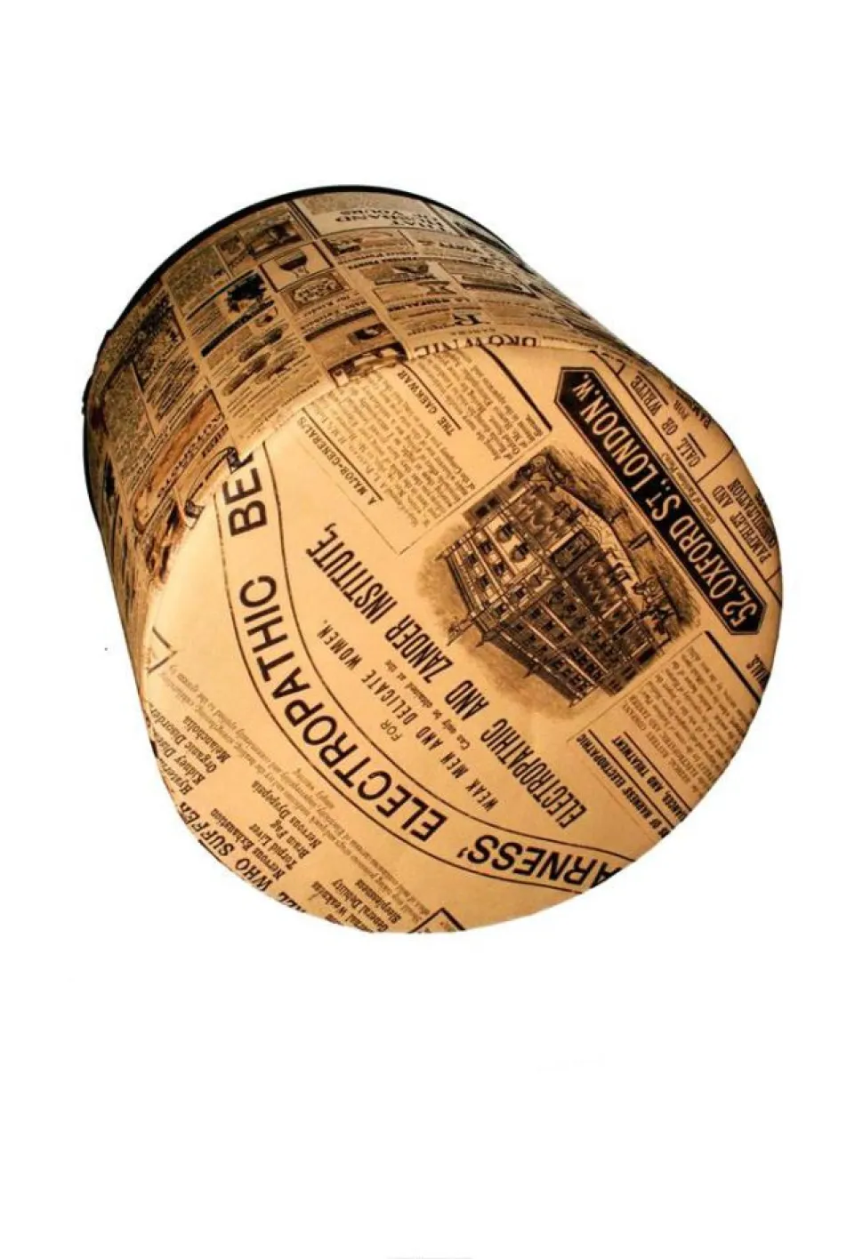 Pufa dekoracyjna The Times