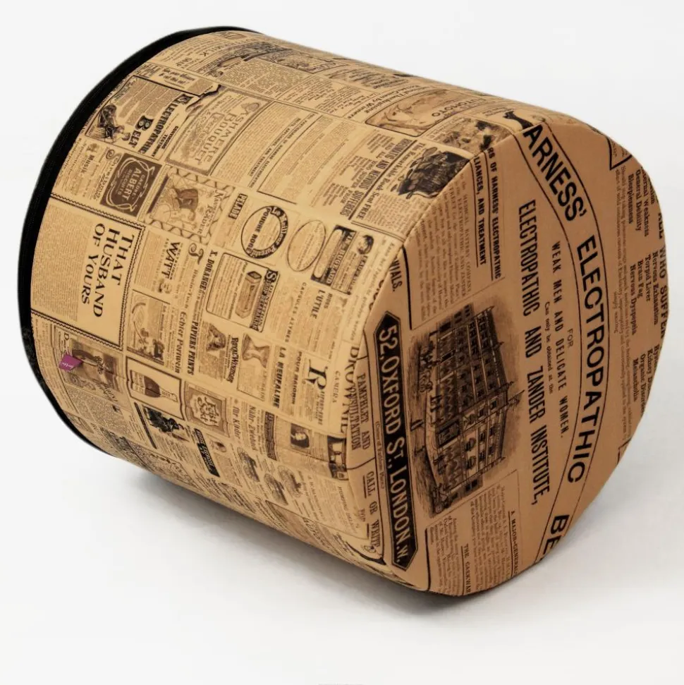 Pufa dekoracyjna The Times