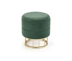 Pufa Godemia ze schowkiem zielona
