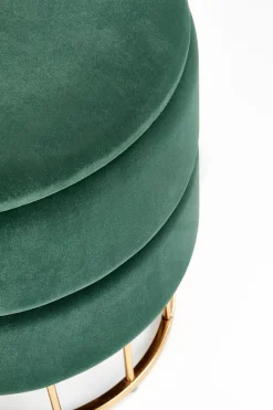 Pufa Godemia ze schowkiem zielona