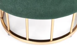 Pufa Godemia ze schowkiem zielona