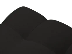 Pufa Justin Black Structured Fabric