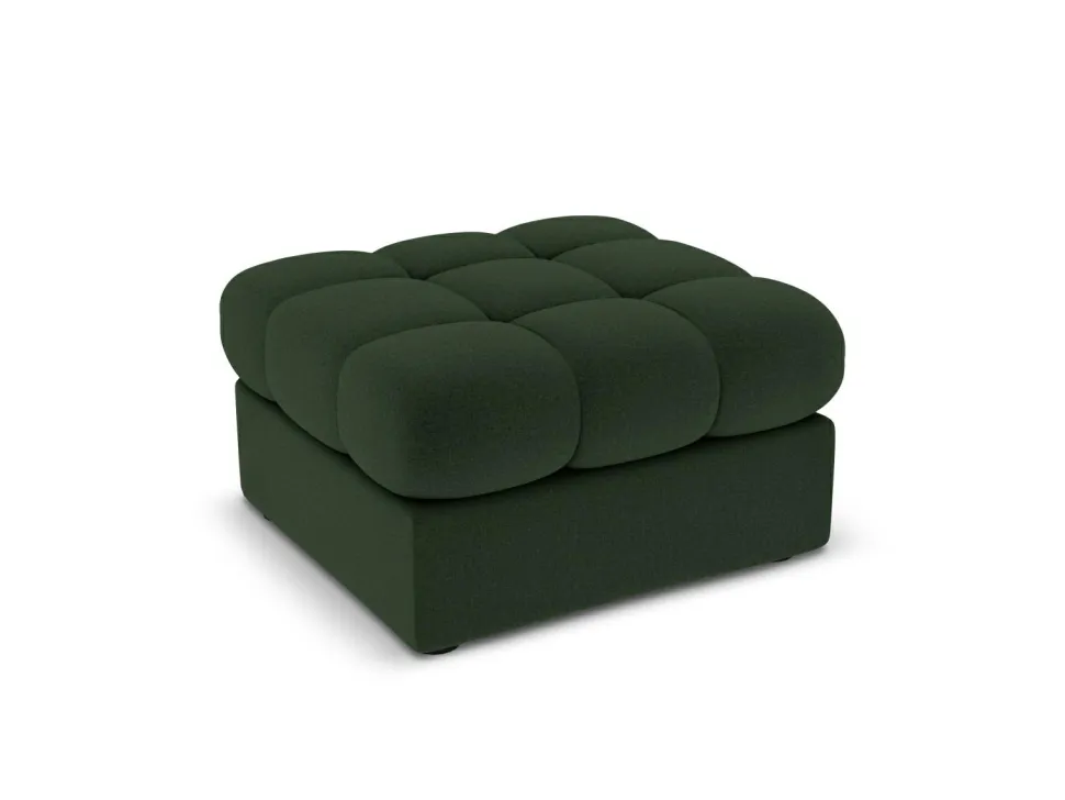 Pufa Justin Dark Green Structured Fabric