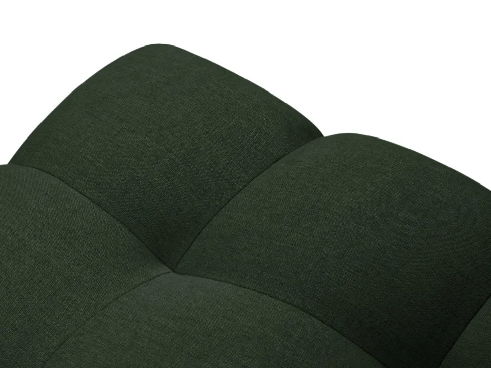 Pufa Justin Dark Green Structured Fabric