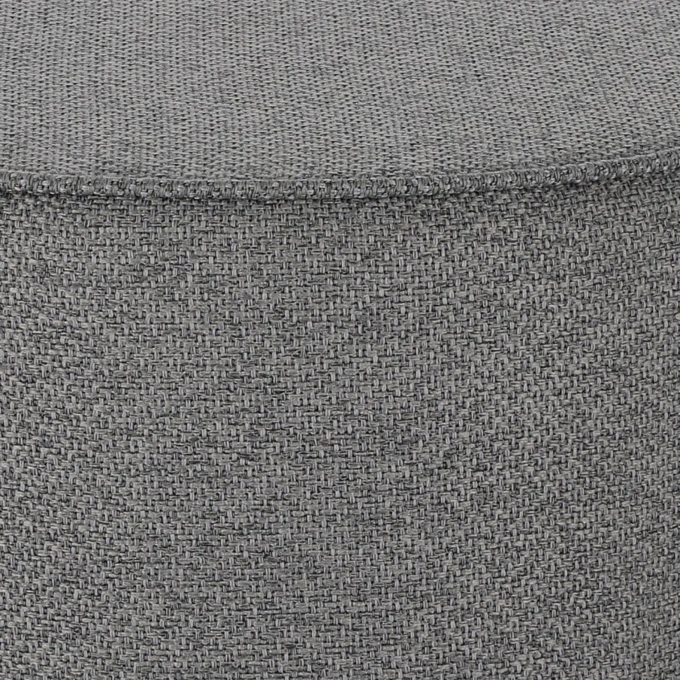 Pufa Kung XL ciemnoszara okrągła