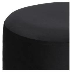 Pufa Living Velvet czarna