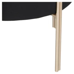 Pufa Living Velvet czarna