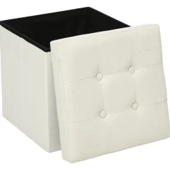 Pufa Lysandre biała