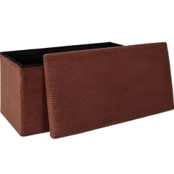 Pufa Velse Scott teracotta składana