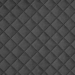 Pufa ze schowkiem duża Velvet szara