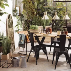 Ramka Leaves Musa drewniana 38x48cm