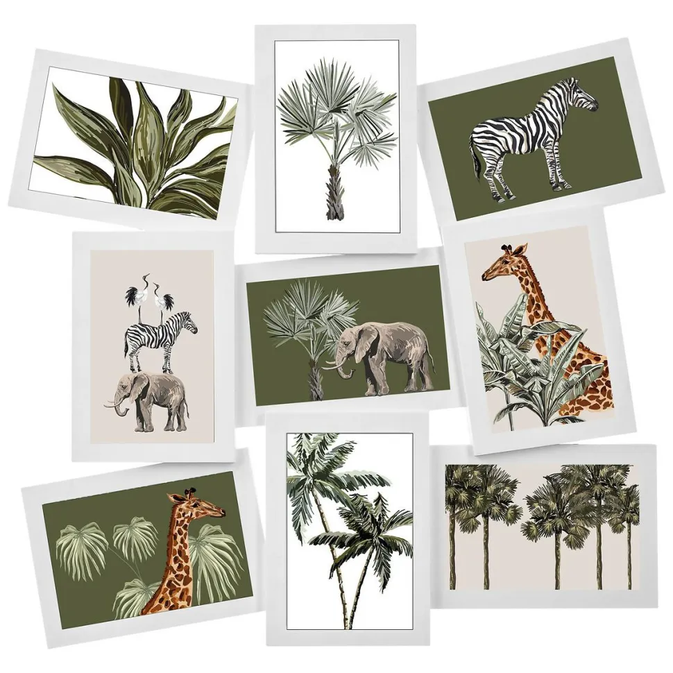 Ramka na 9 zdjęć Cali biała