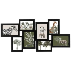 Ramka na 8 zdjęć czarna