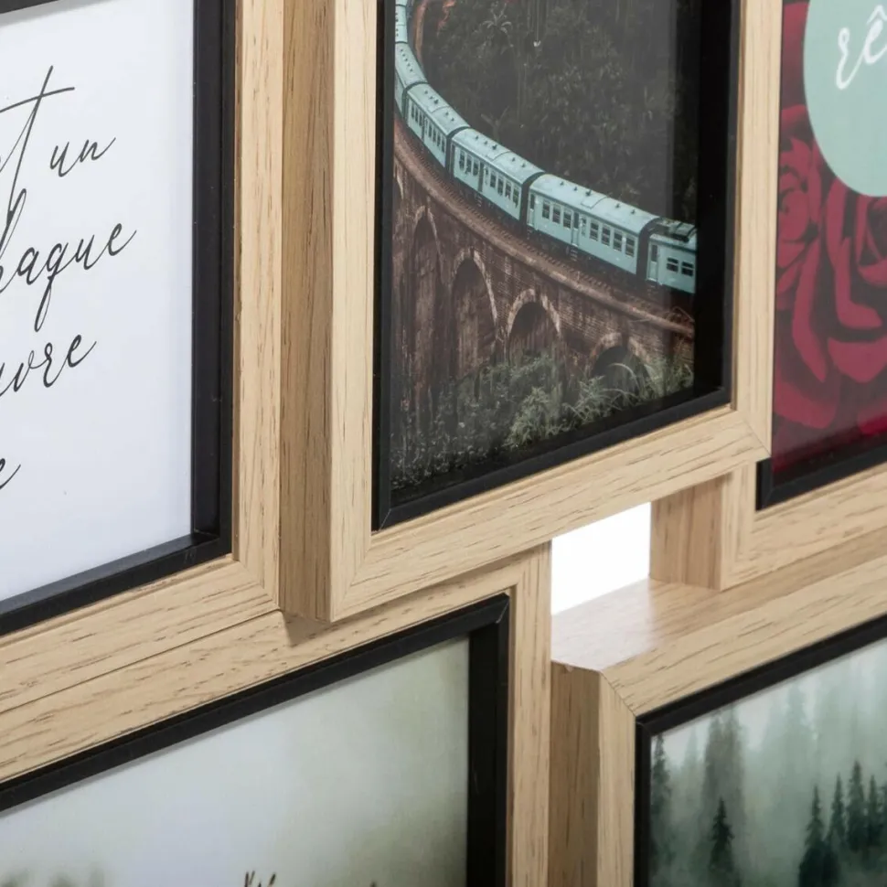 Ramka na 10 zdjęć Kyle naturalna