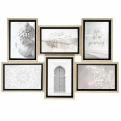 Ramka na 6 zdjęć Moly czarna