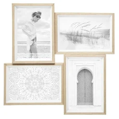 Ramka na 4 zdjęcia Moly biała