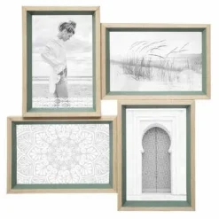 Ramka na 4 zdjęcia Moly zielona