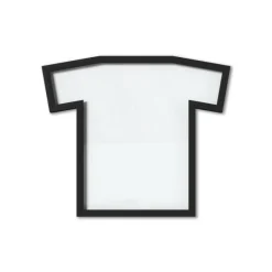 Ramka na t-shirt, T-FRAME M czarna