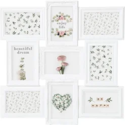 Ramka na zdjęcia Suzy 9 zdjęć biała