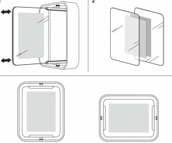 Ramka na zdjęcie Bellwood naturalna mała