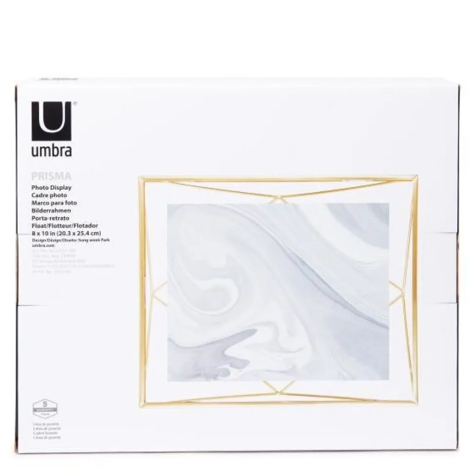 Ramka Prisma 20x25 złota
