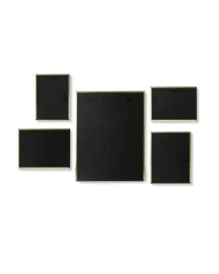 Ramki na zdjęcia + pojemnik Matinee złote