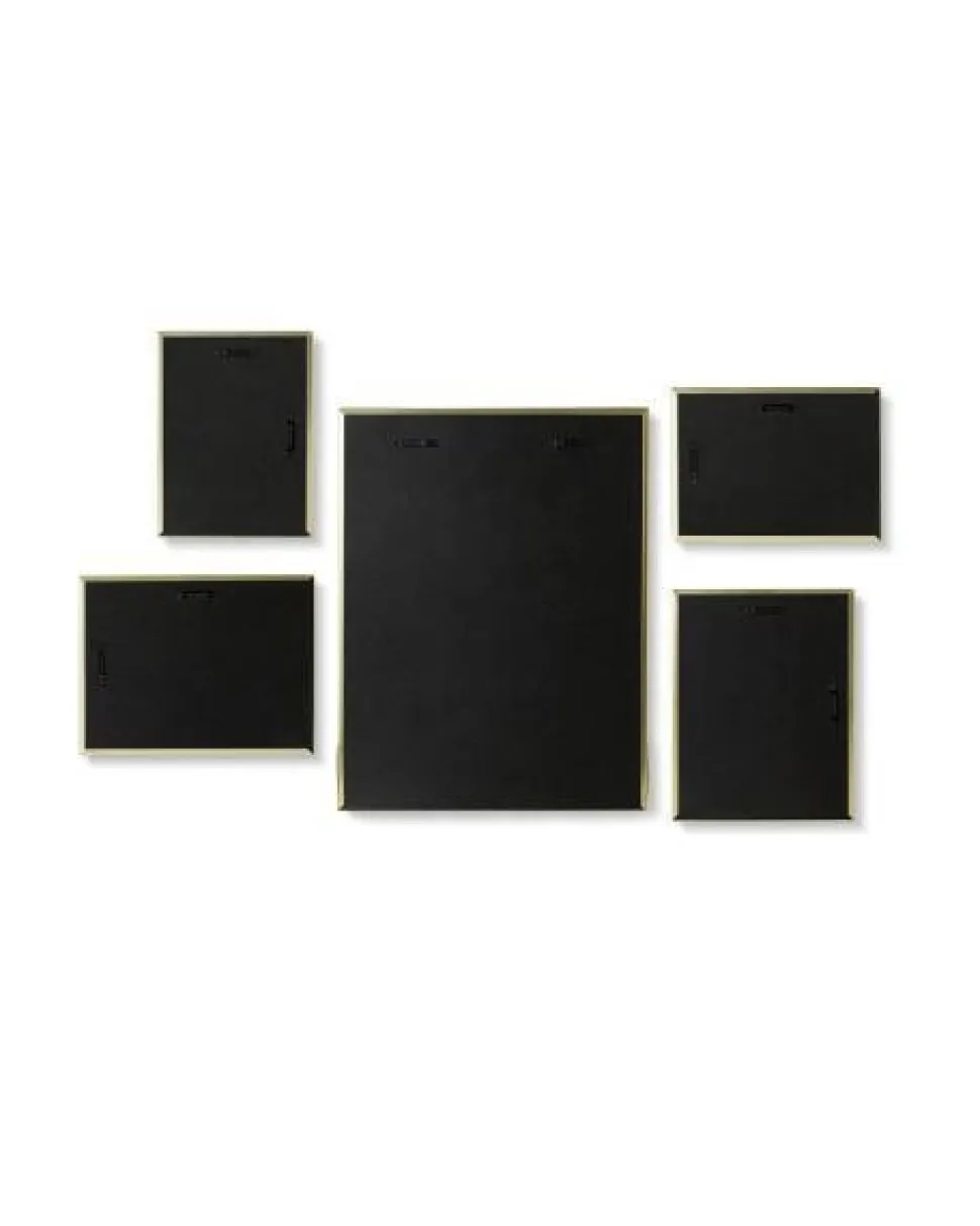 Ramki na zdjęcia + pojemnik Matinee złote