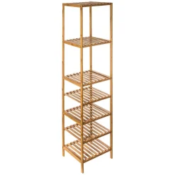 Regał bambusowy 4+2 na pudełka