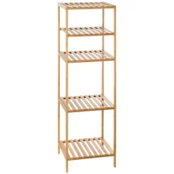 Regał bambusowy 2+2 na pudełka