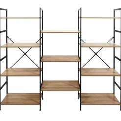 Regał Bistrot czarny/naturalny