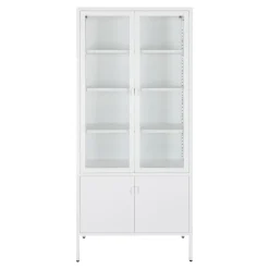 Regał Brisbane 2 drzwi biały