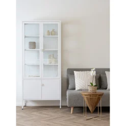 Regał Brisbane 2 drzwi biały