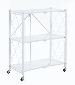 Regał Eamy metalowy biały