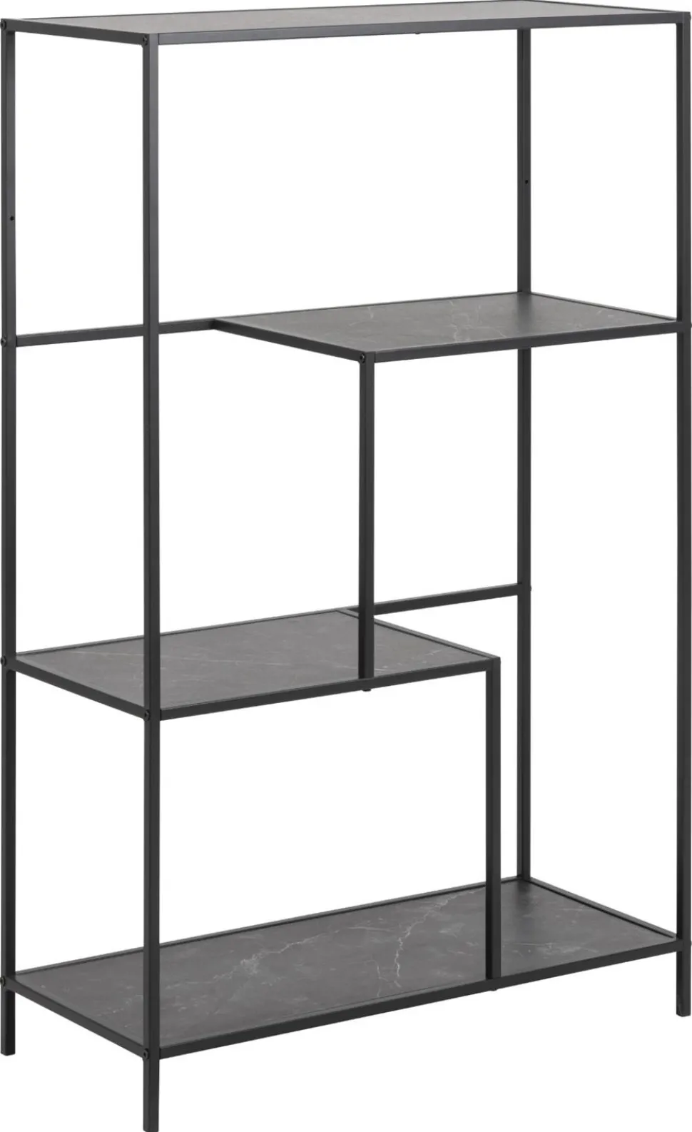 Regał Infinity niski black marble