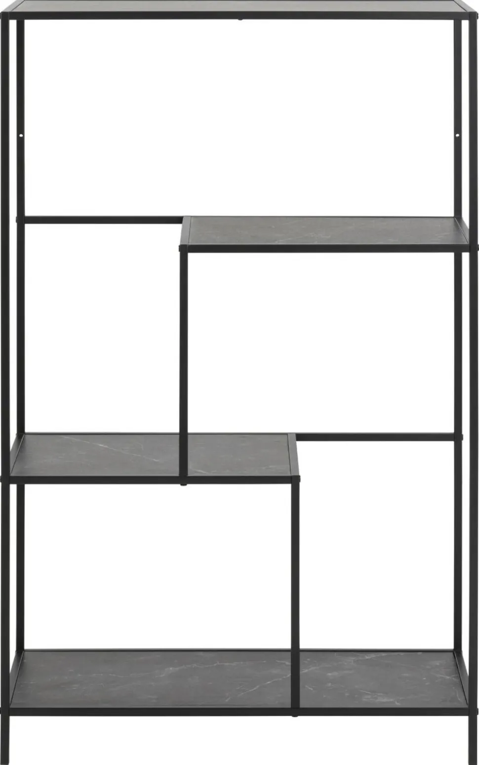 Regał Infinity niski black marble