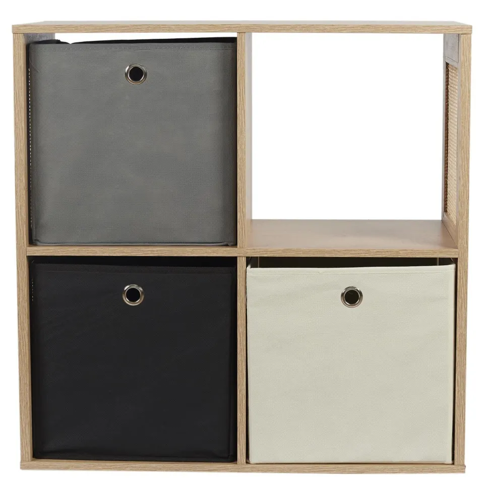 Regał Kali 4 półki naturalny