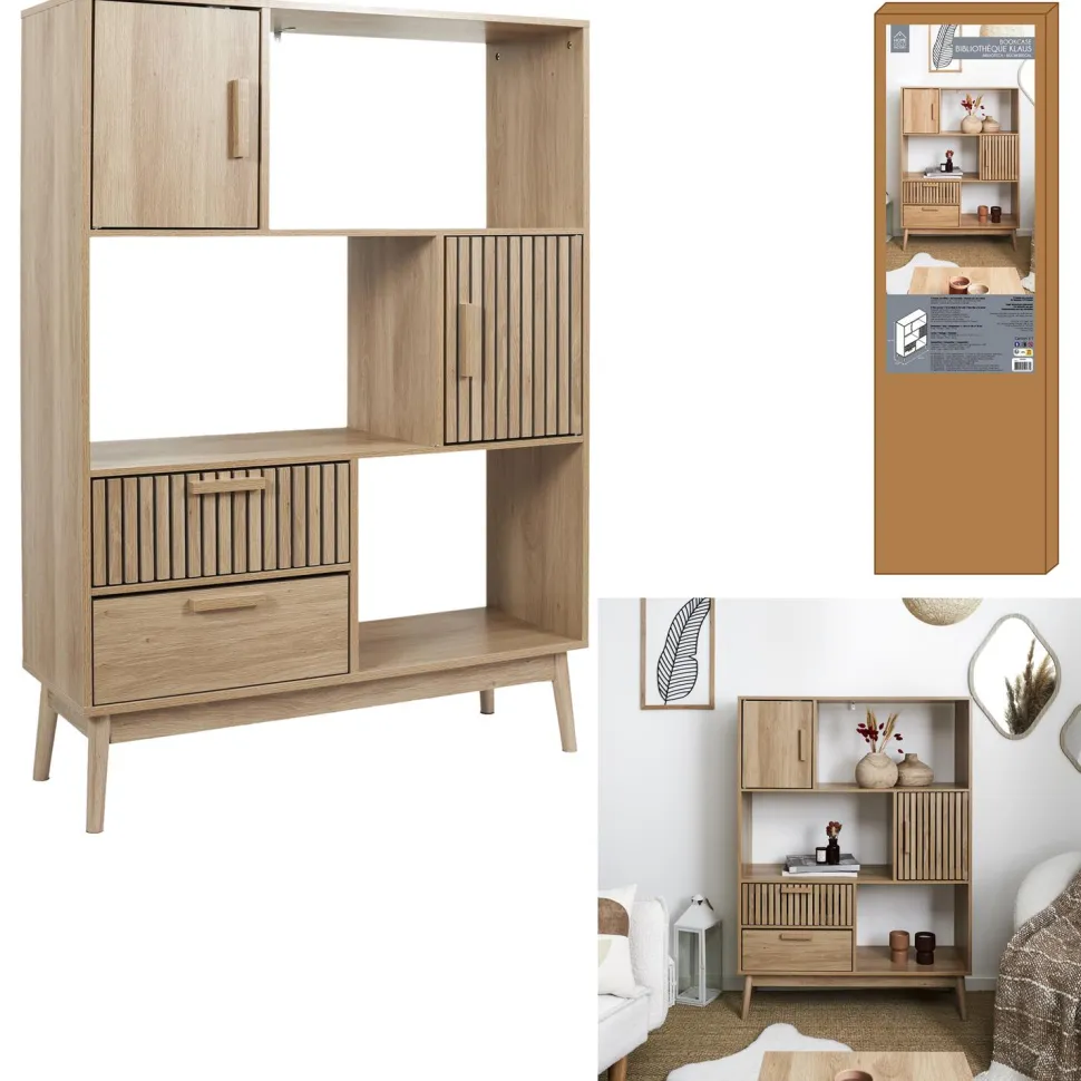 Regał Klaus naturalny