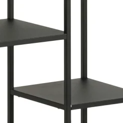 Regał Newcastle asymetryczny czarny