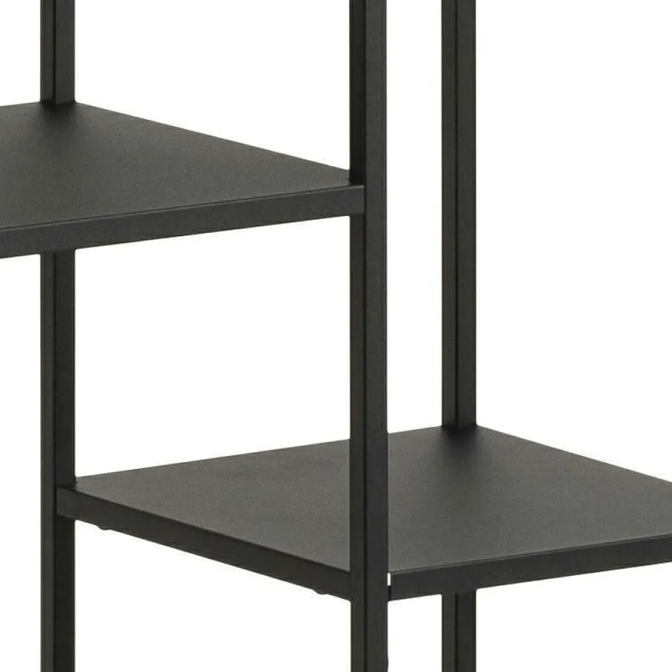 Regał Newcastle asymetryczny czarny