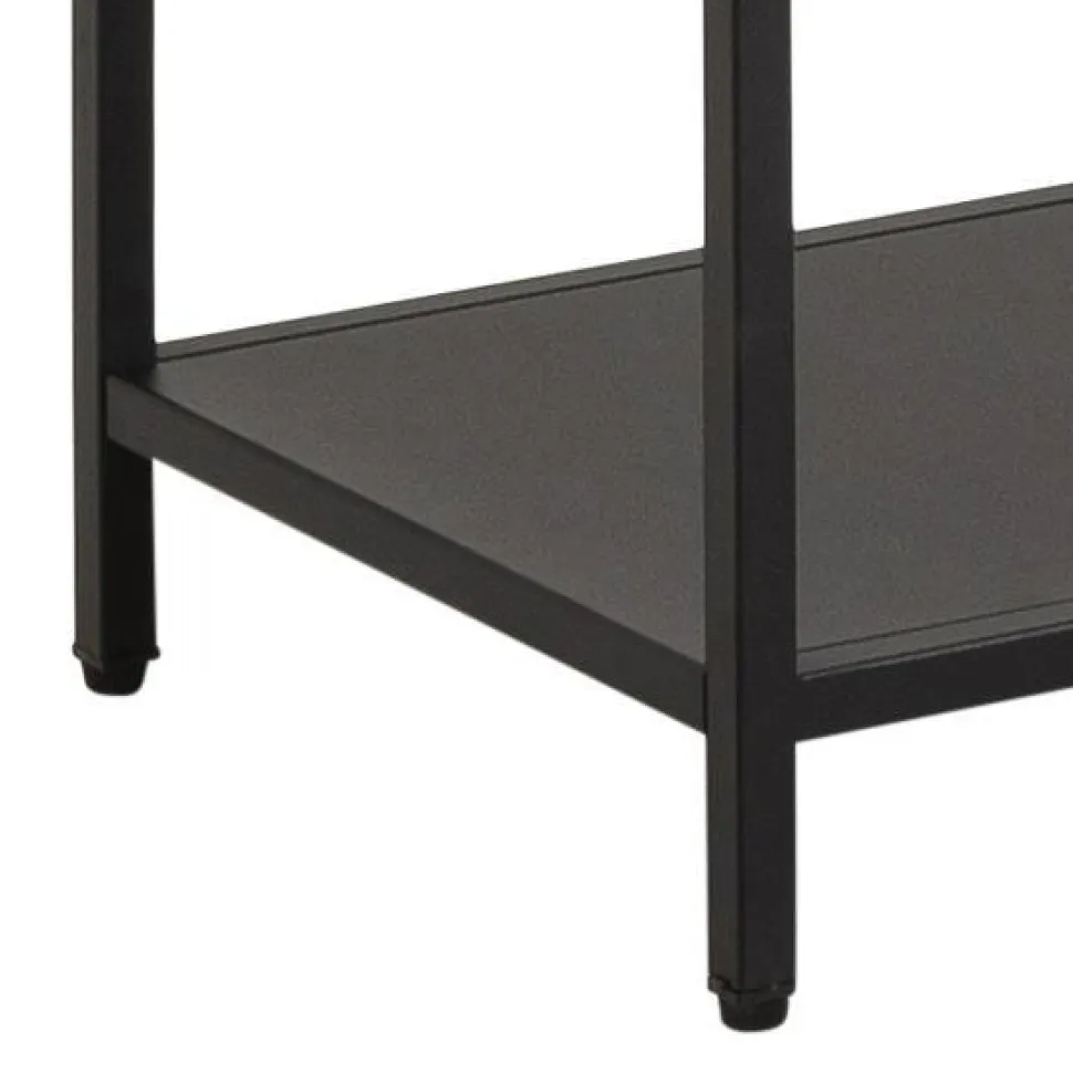 Regał Newcastle asymetryczny czarny