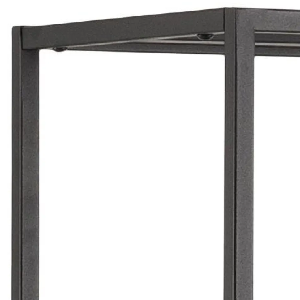 Regał Newcastle asymetryczny czarny