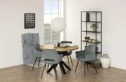 Regał Newcastle wysoki czarny