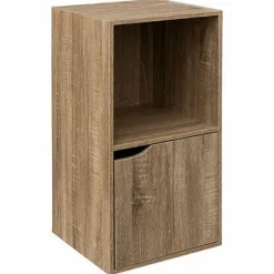 Regał niski Mix n`Modul 2 poziomy naturalny