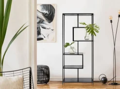 Regał Oxford II czarny