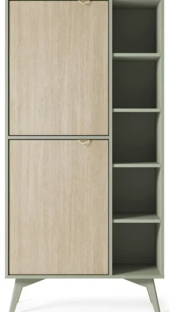 Regał Sage szałwia/naturalna