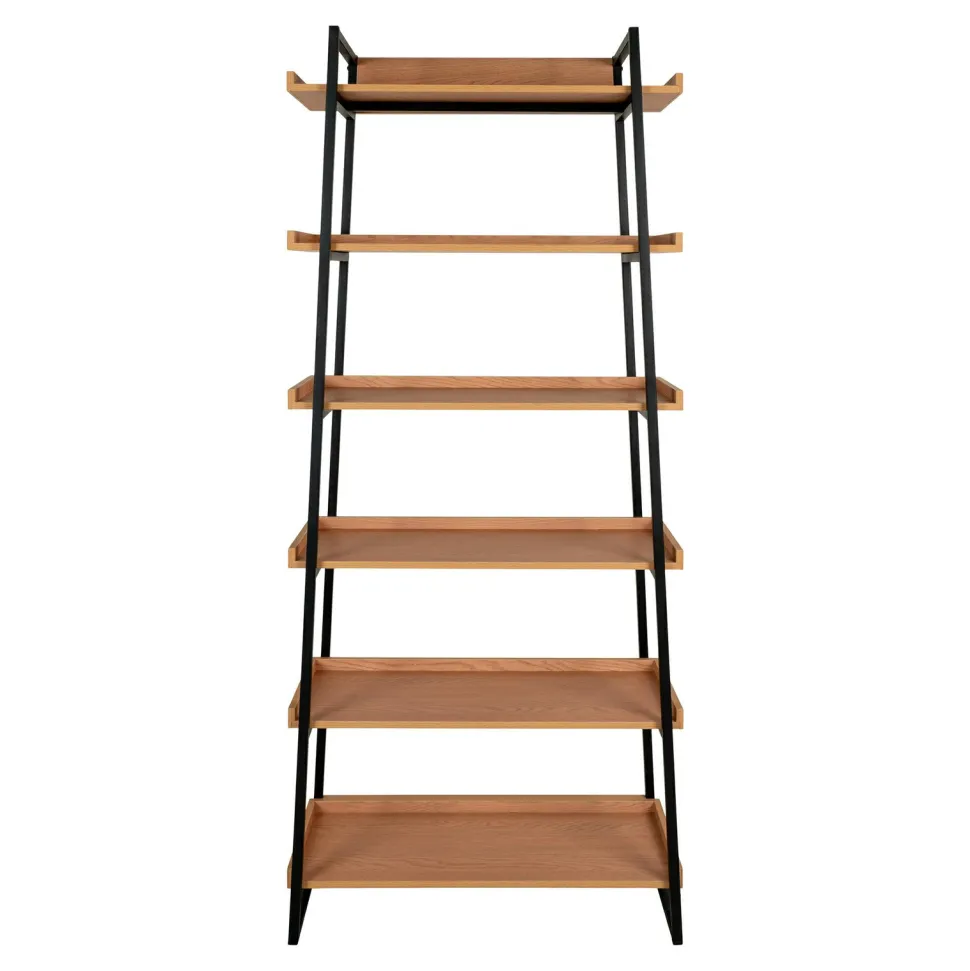 Regał Sakai jesion/czarny